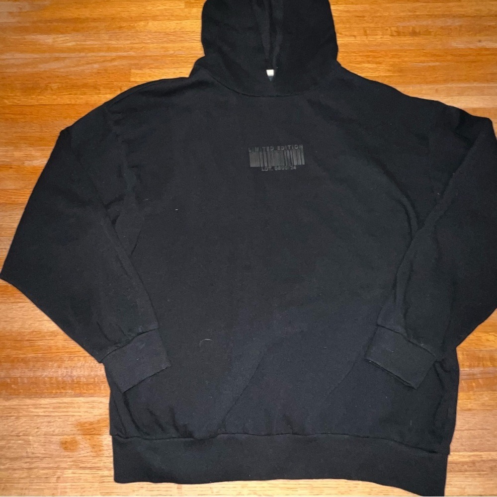 WXYZ Large Black‎ Limited Edition Lot. 0800/24 Pullover Sweatshirt Hoodie